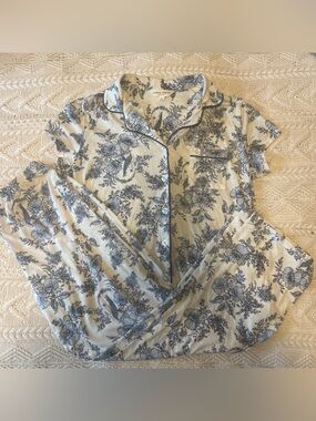 Laura Ashley Floral Pajama Set